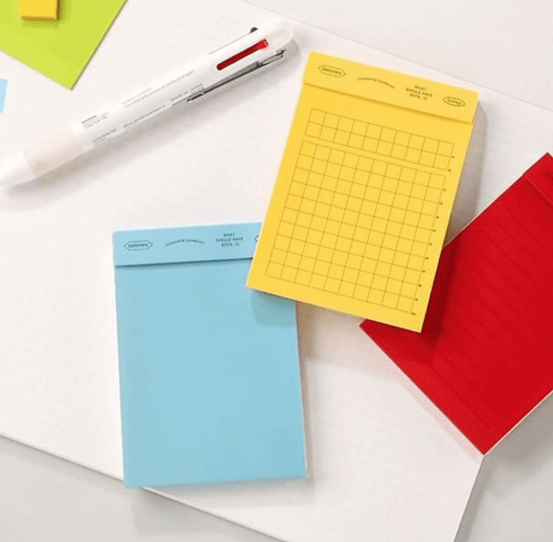 Stalogy Editors Series Sticky Notes,  Plain/ Ruter / Linjer