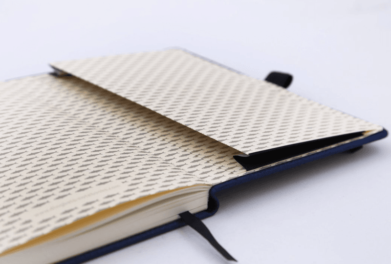 Dingbats Wildlife Notatbok A4+, Blue Plain