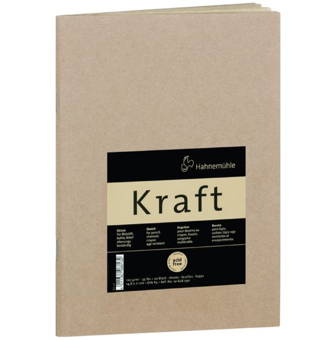 Hovedbilde Hahnemuhle Kraft Papir Skissebok A4