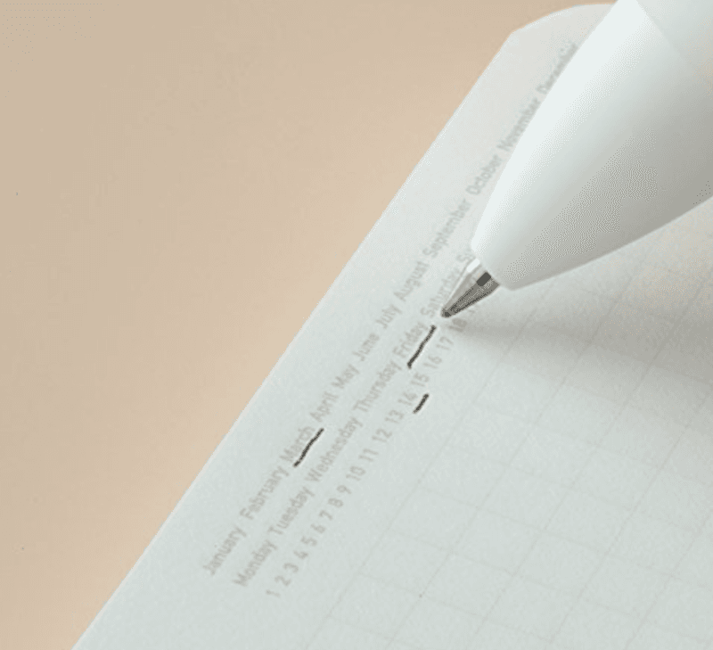 Stalogy Editors Series 365 Days Notatbok A5 Helårs