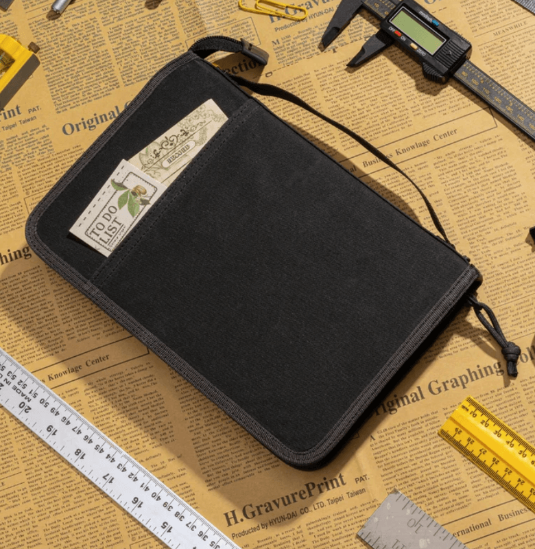Lochby Field Folio A5  Canvas Cover Bumblebee