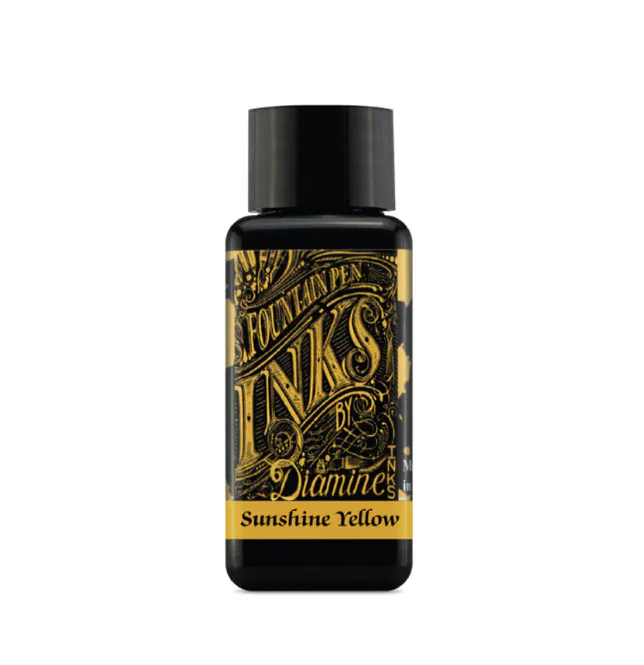 Hovedbilde Diamine Blekkhus 30 ml. Sunshine Yellow
