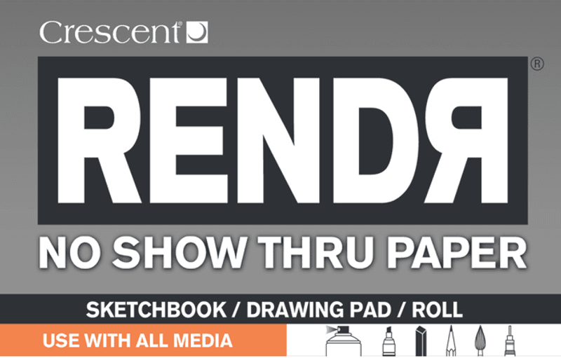 RENDR Skissebok Hardcover A5