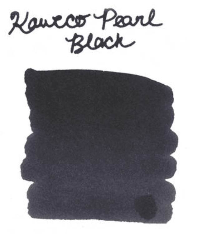 Kaweco Blekkpatroner 6 stk, Pearl Black
