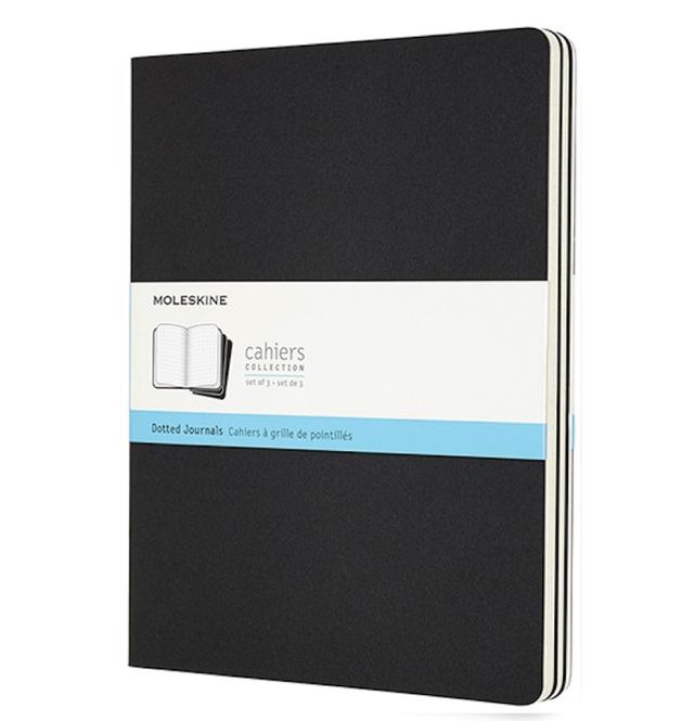 Hovedbilde Moleskine Cahier Notatbøker 3-pack XL, DOTTER