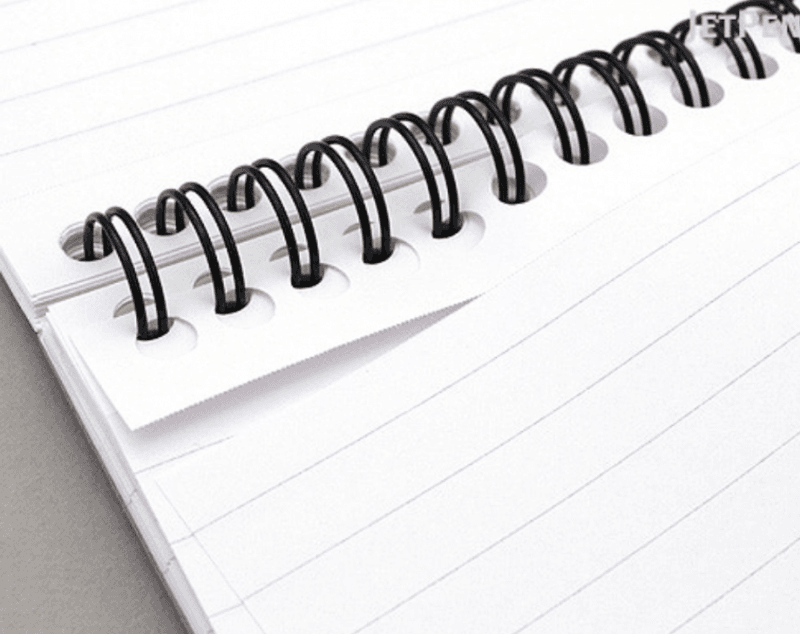 Rhodia Notatblokk Linjer, topp-spiral  A4