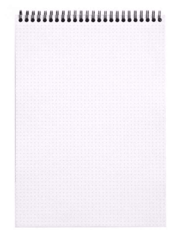 Rhodia Notatblokk Dots, topp-spiral A4