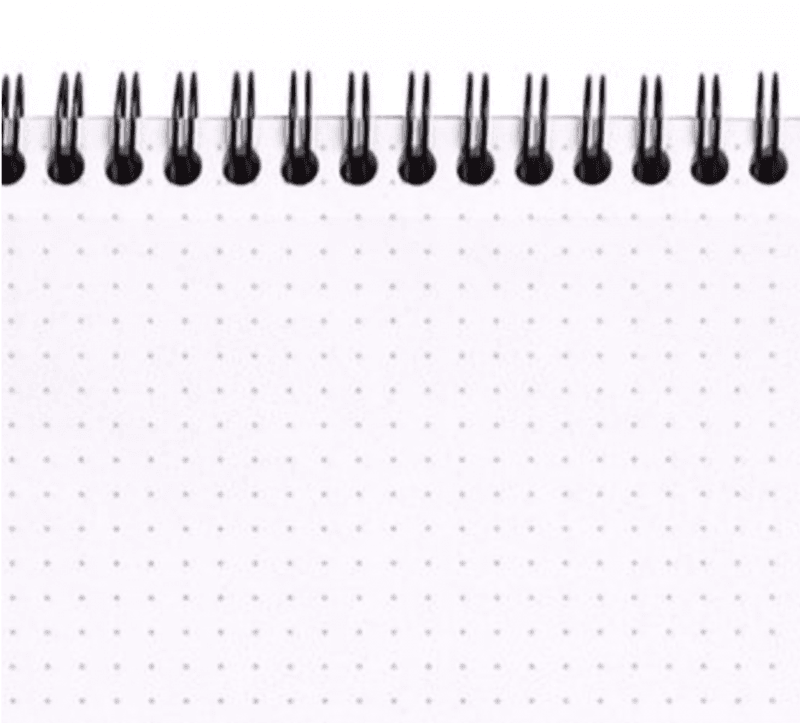 Rhodia Notatblokk Dots, topp-spiral A4