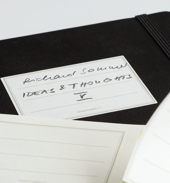 LT Notatbok Plain A4+, Sort