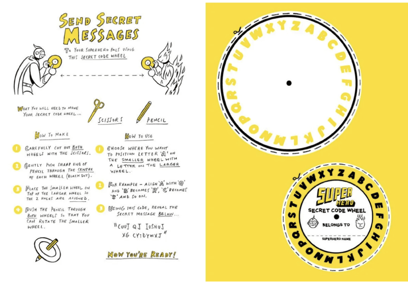 The Superhero book for superheroes
