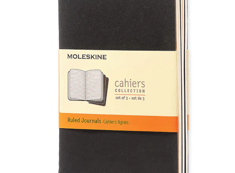 Moleskine Cahier Notatb&oslash;ker 3-pack P, Linjert