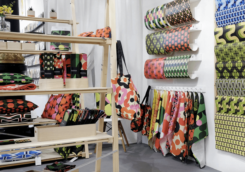 Storigraphic Boho Green Kort