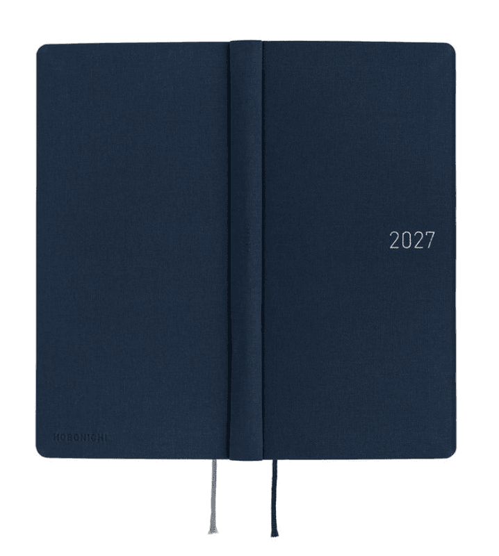 HOBONICHI Weeks MEGA 2027 Midnight Blue