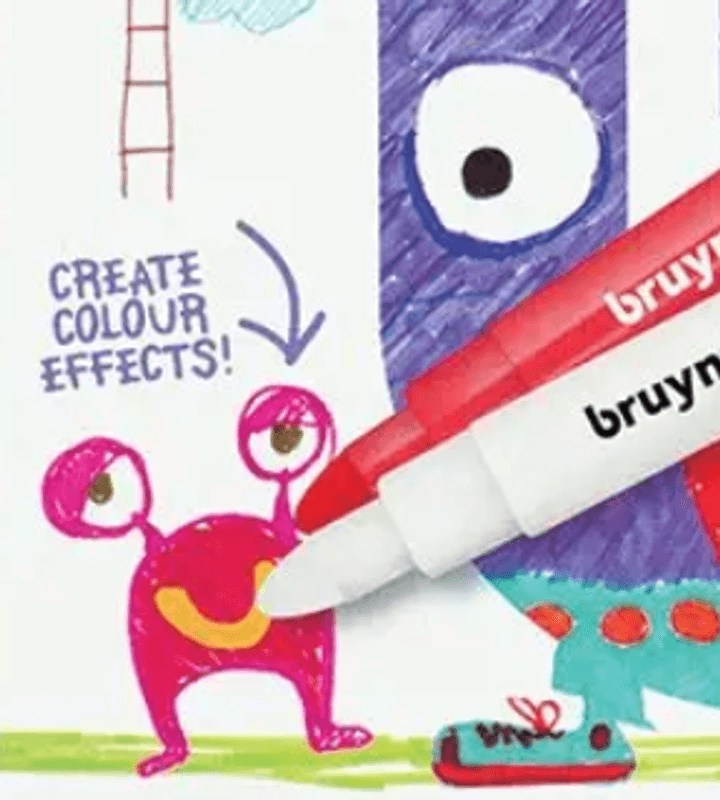 Bruynzeel Magic Felt Tips Set of 8