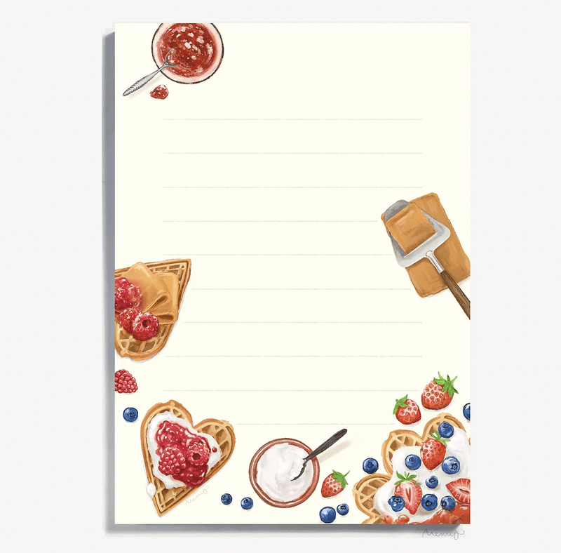 Memio Norwegian Waffles Notepad A6 