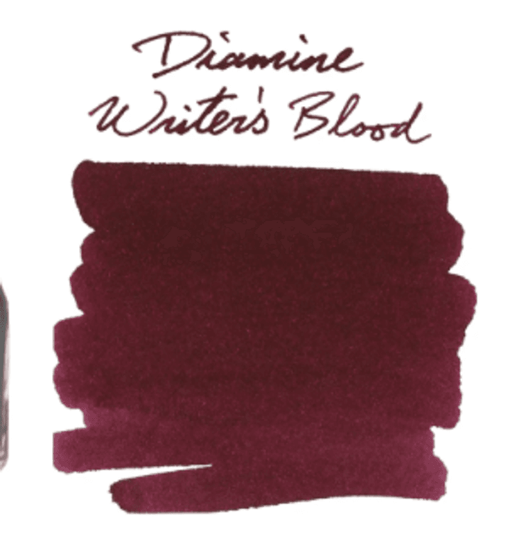 Diamine Blekkpatroner 6 pkn, Writers Blood