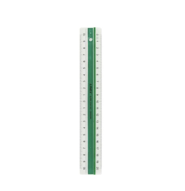 Hovedbilde Linex Antislide linjal, 20 cm 