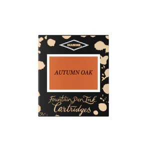 Hovedbilde Diamine Blekkpatroner 6 pkn, Autumn Oak