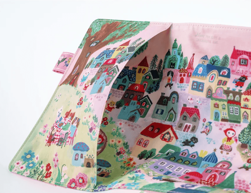 HOBONICHI Cover Yumi Kitagishi; White Cat Village A5