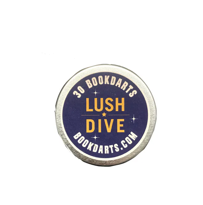 Hovedbilde Lush Dive Book Darts 30 stk Brass