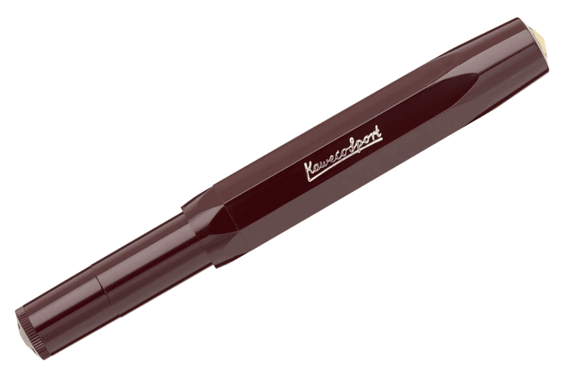 Kaweco Classic Sport Fyllepenn, Bordeaux Rød