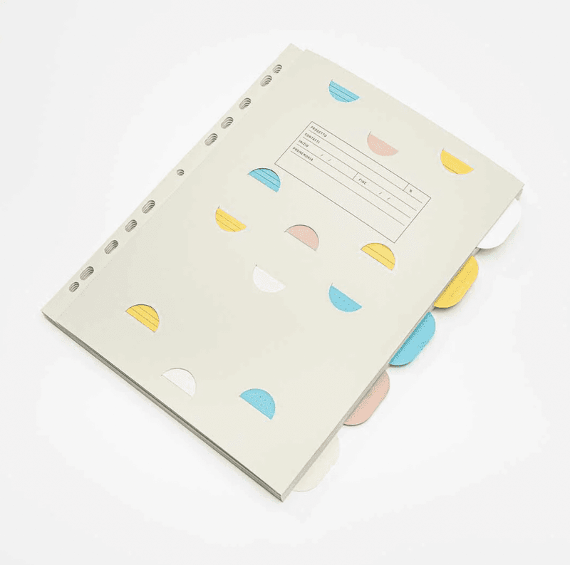 Foglietto  Kanban Millefoglie  Organizer of sheets A4