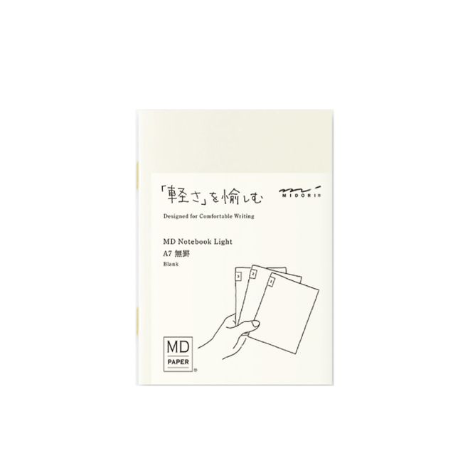 Hovedbilde MD Paper 3 pack Notatbok A7 Flere varianter