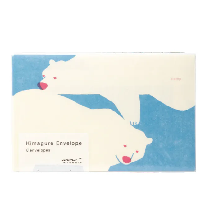 Hovedbilde Midori Kimagure Konvolutter, 8 stk