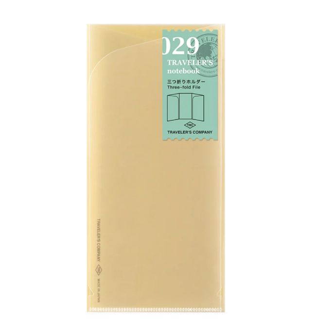 Hovedbilde Travelers Regular 029, Three-fold File