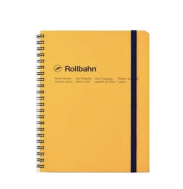 Hovedbilde Delfonics Rollbahn Notatbok B6+, Gul