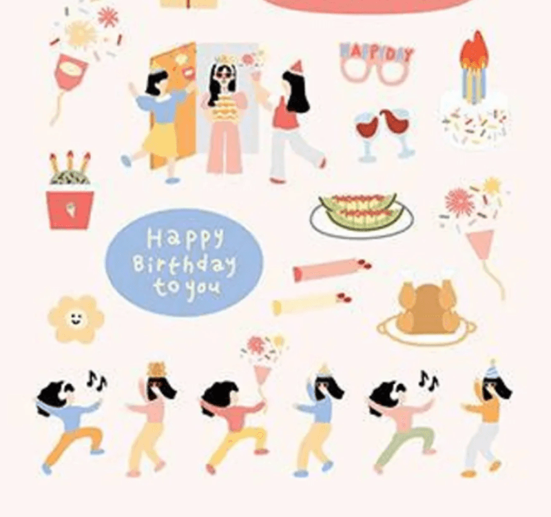 Suatelier Stickers Congratulations