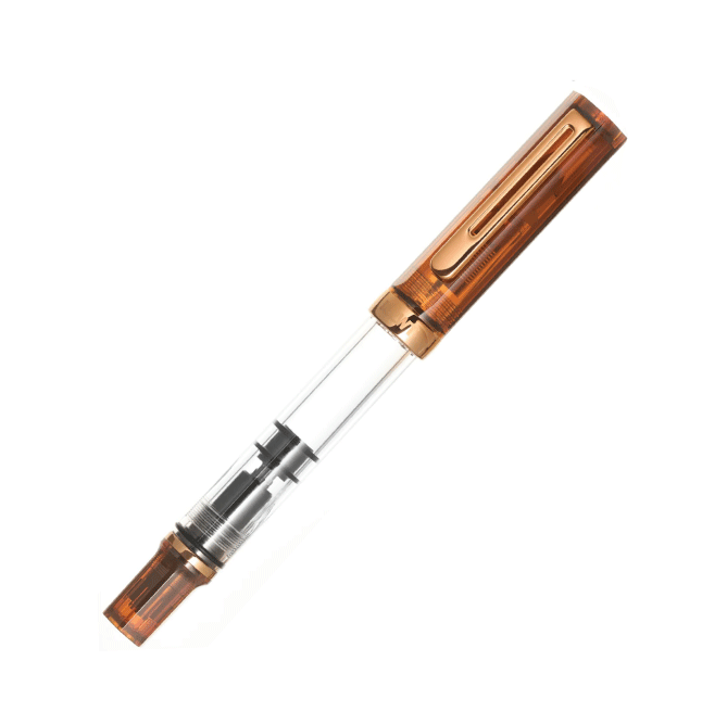 TWSBI ECO Fyllepenn Rootbeer with bronze