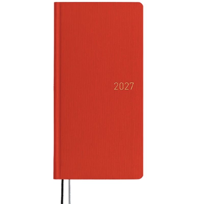 HOBONICHI Weeks 2027 Poppy Red
