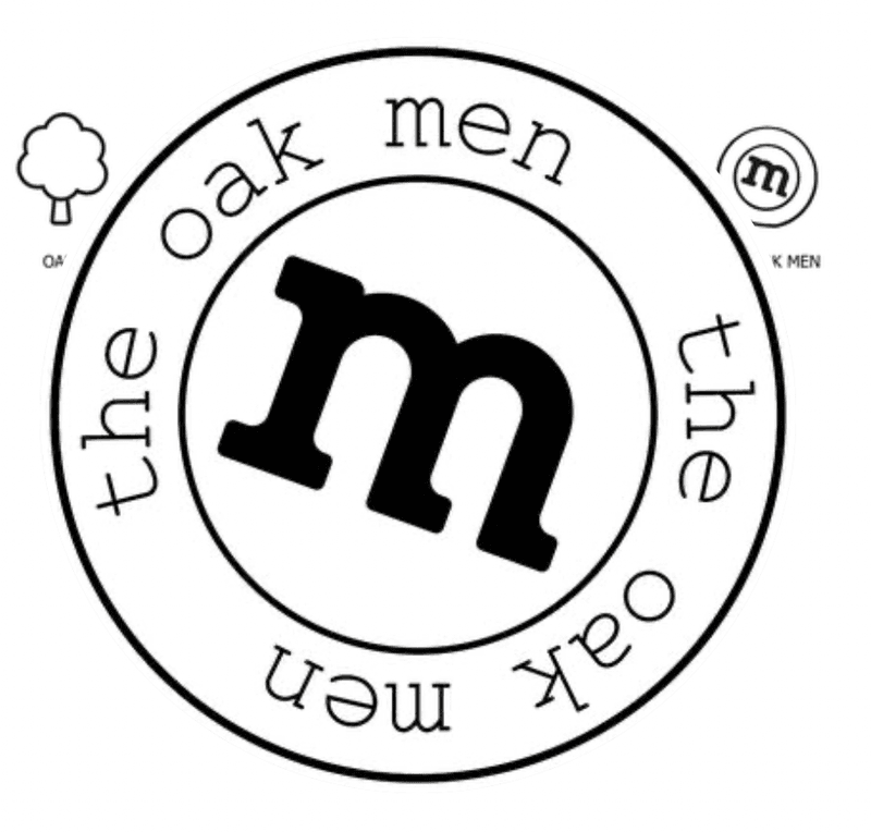 The Oak Men Notice Board Small m/ magneter, Lys Eik