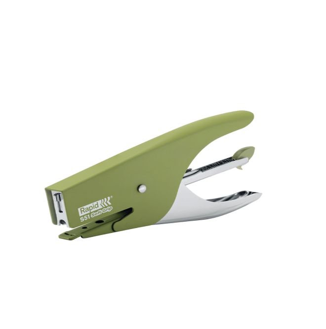 Hovedbilde Rapid Stiftemaskin S51 Soft Grip, Grønn
