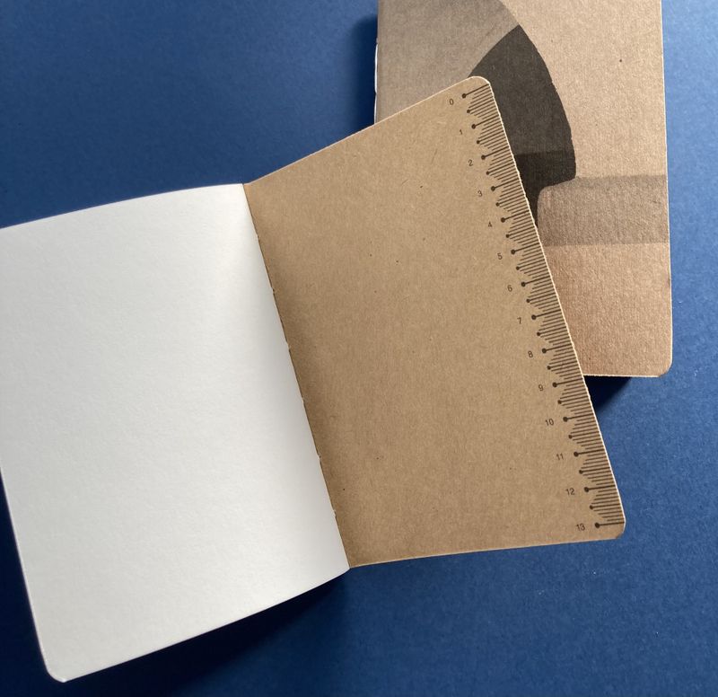 Mainn med bart Notatbok blank A6, Notes from Norway