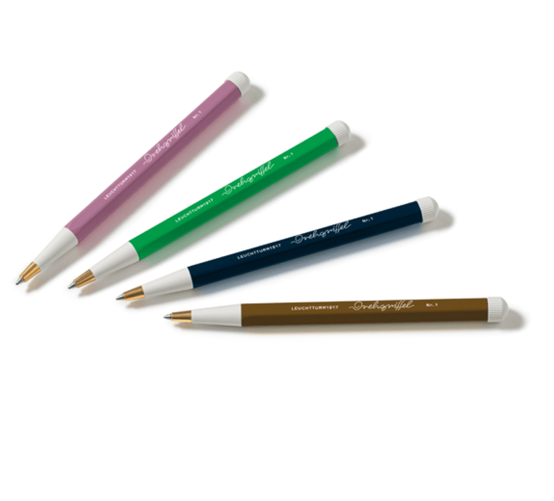 LEUCHTTURM1917 Drehgriffel Gel Pen, Dusty Rose