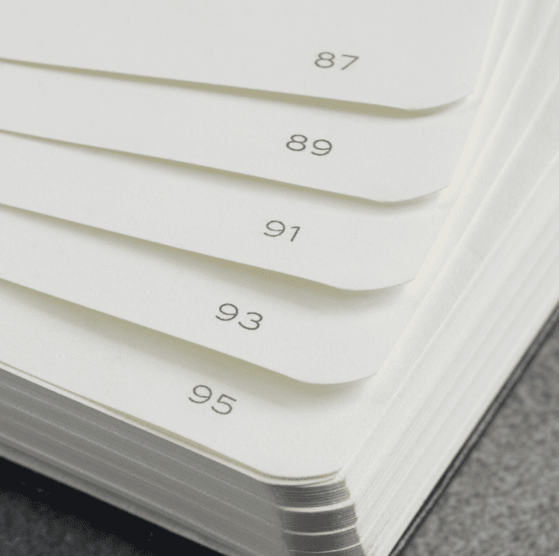LT Notebook A5 Forest Green PLAIN, 411 sider