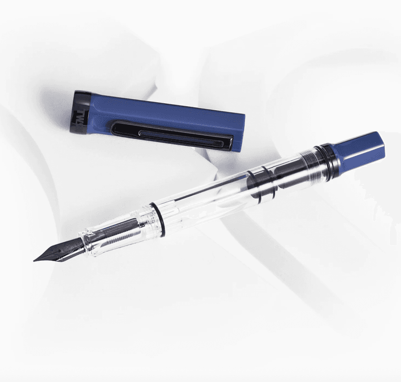 TWSBI ECO Fyllepenn Slate Blue with Onyx