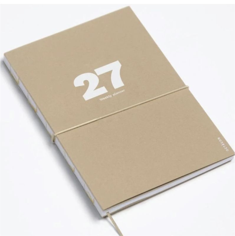Octagon LARGE Weekly Planner 2027, A4 