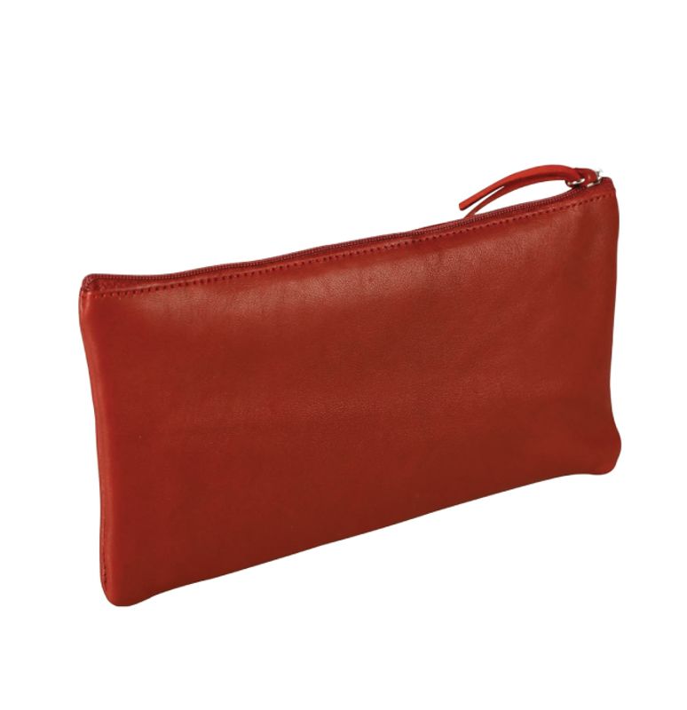 Claire Fontaine Skinnpenal Flat modell, Ruby Red
