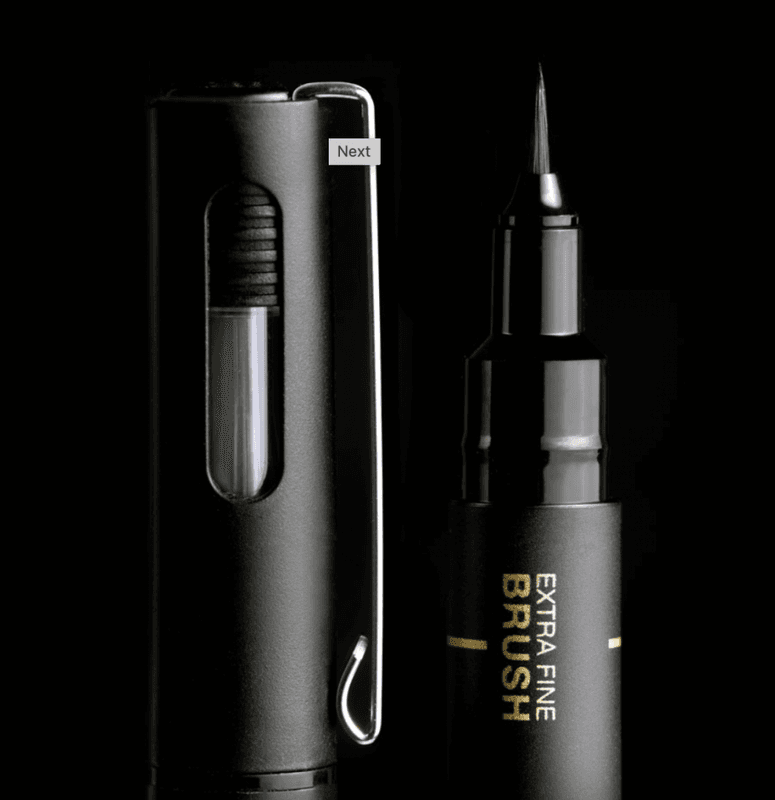 Uni Pin Extra Fine Line Brush Pen
