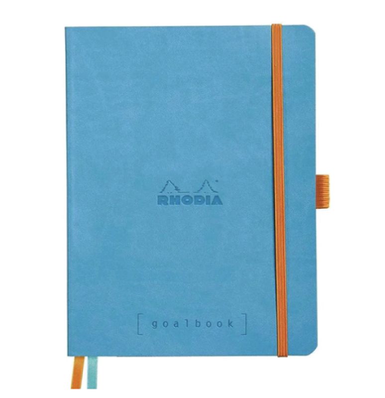 Rhodia Goalbook, Dots A5, Turquise Ny FARGE