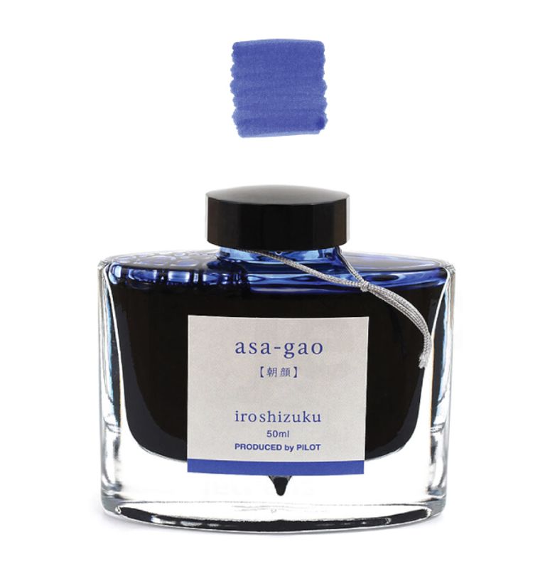 Pilot IROSHIZUKU 50 ml Blekk, Light Blue/ Asa-Gao