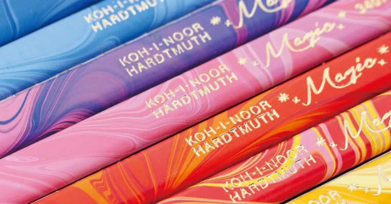 Koh-I-Noor Magic Regnbueblyanter Sett med 12+1 