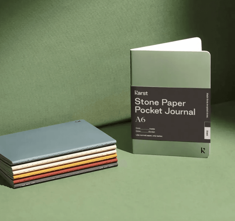 KARST Notatbok STONEPAPER Pinot A6, Plain