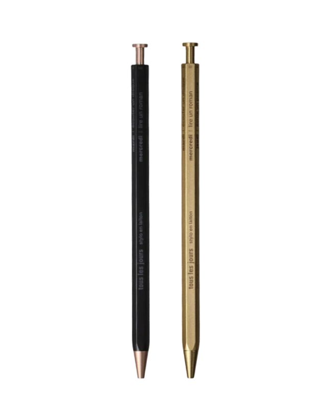 Marks Gel Brass Ballpointpen 