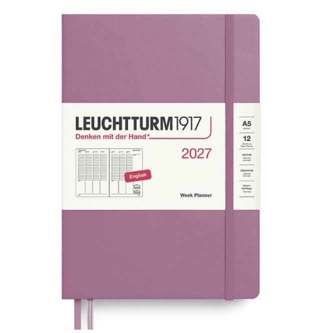Hovedbilde LT Week Planner Vertikal 2027, Hardcover A5
