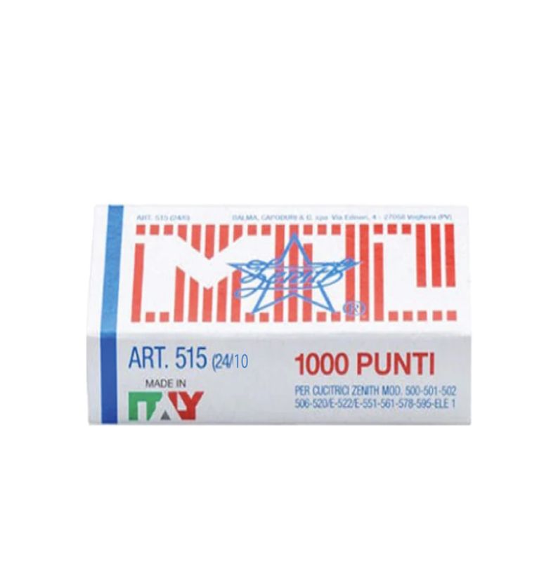 Zenith stifter 24/10 1000 stk