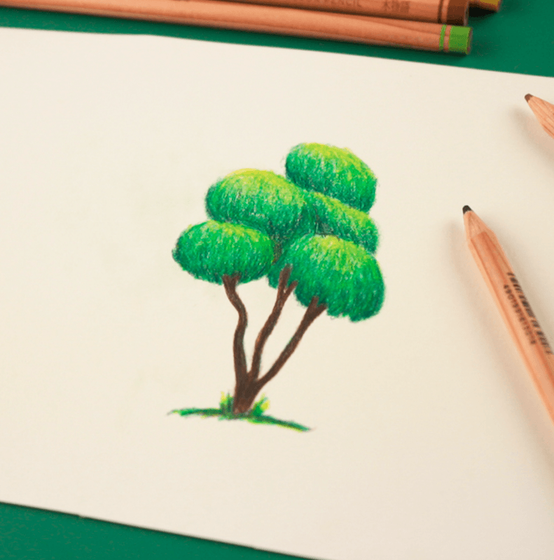 Tombow Ki-Monagatari Eco Fargeblyanter, 12 stk